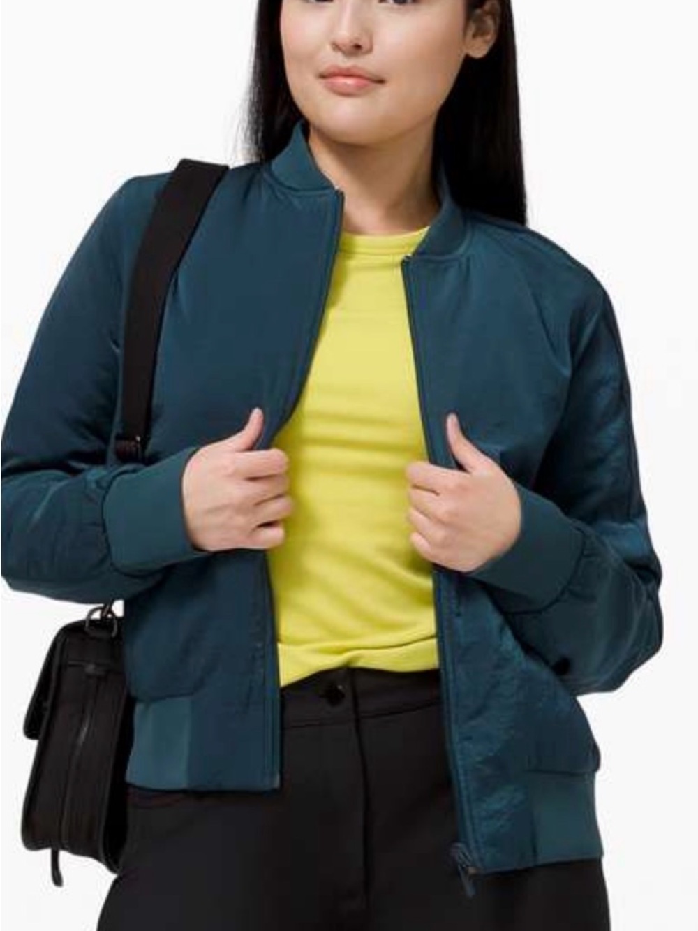 Lulu Nonstop Reversible Bomber teal 4